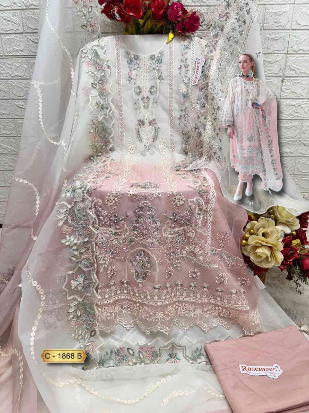 FEPIC C 1868 COLORS LATEST DESIGN PAKISTANI EMBROIDERY SUIT WHOLESALER 2025