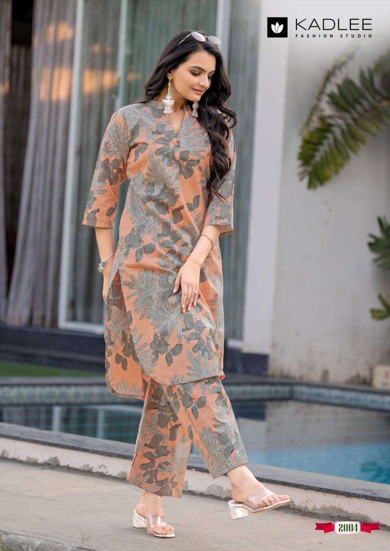KADLEE ROSY RAYON PRINTED CORD SET WHOLESALER 2025