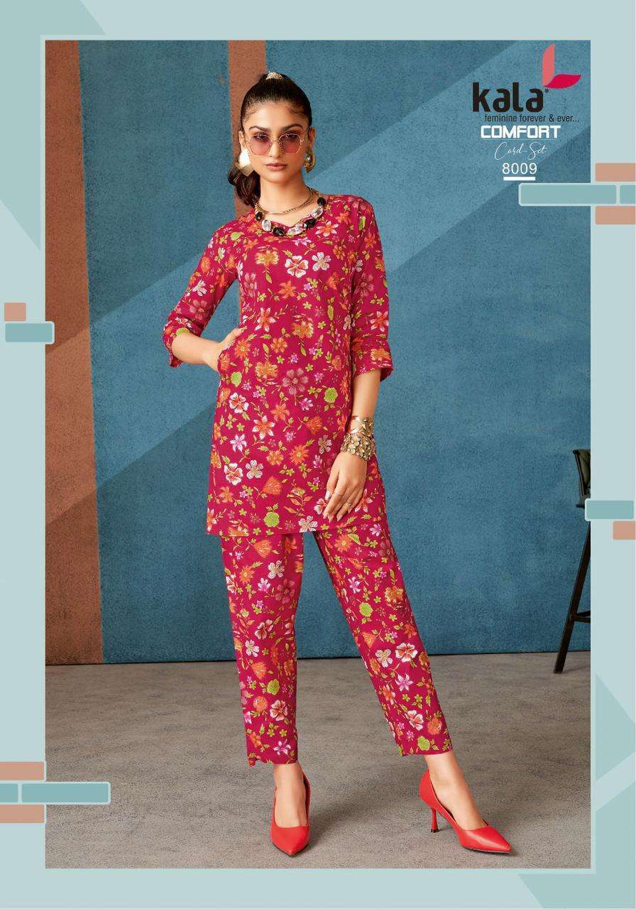 KALA FASHION COMFORT CORD SET VOL 3 COTTON PRINTED CORD SET WHOLESALER 