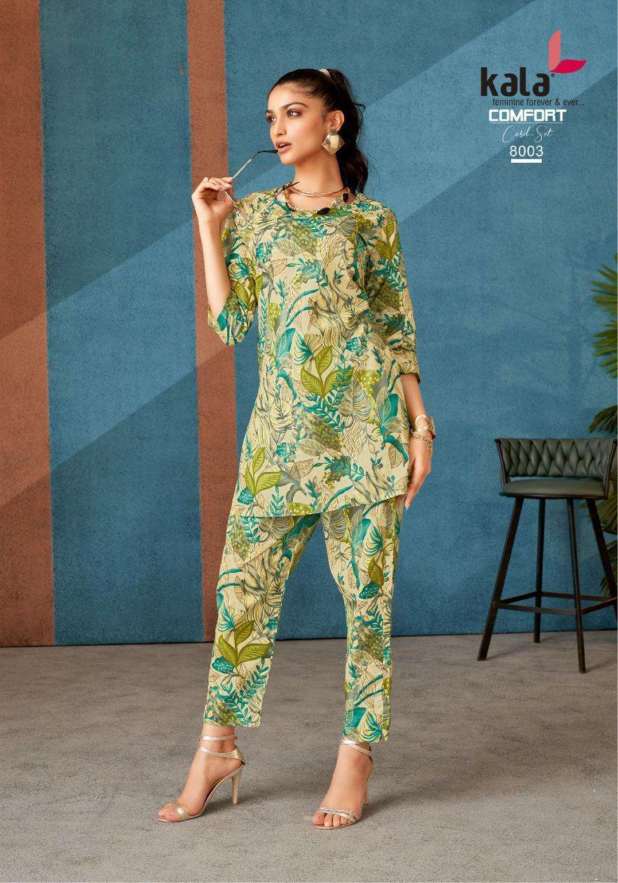 KALA FASHION COMFORT CORD SET VOL 3 COTTON PRINTED CORD SET WHOLESALER 
