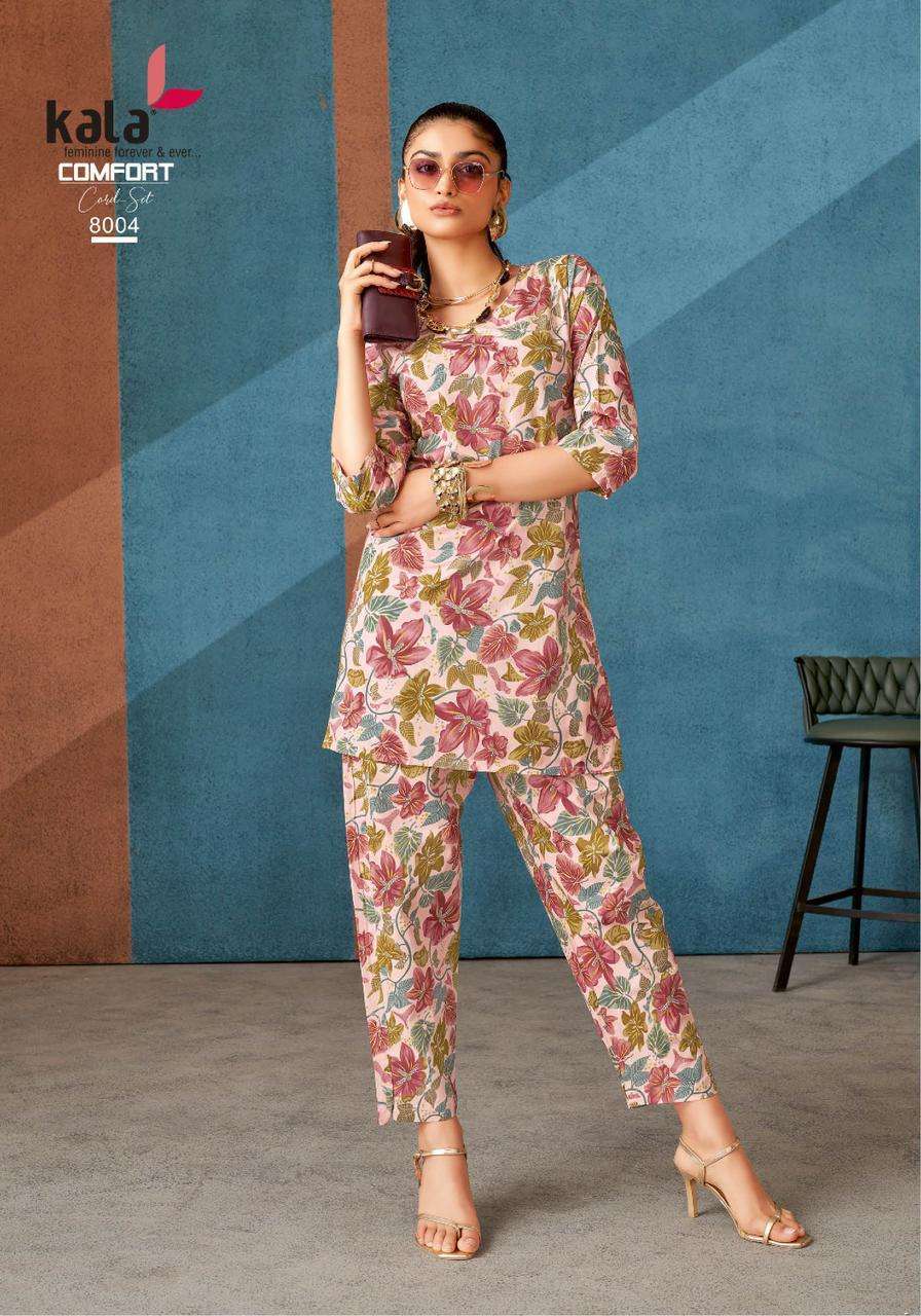 KALA FASHION COMFORT CORD SET VOL 3 COTTON PRINTED CORD SET WHOLESALER 