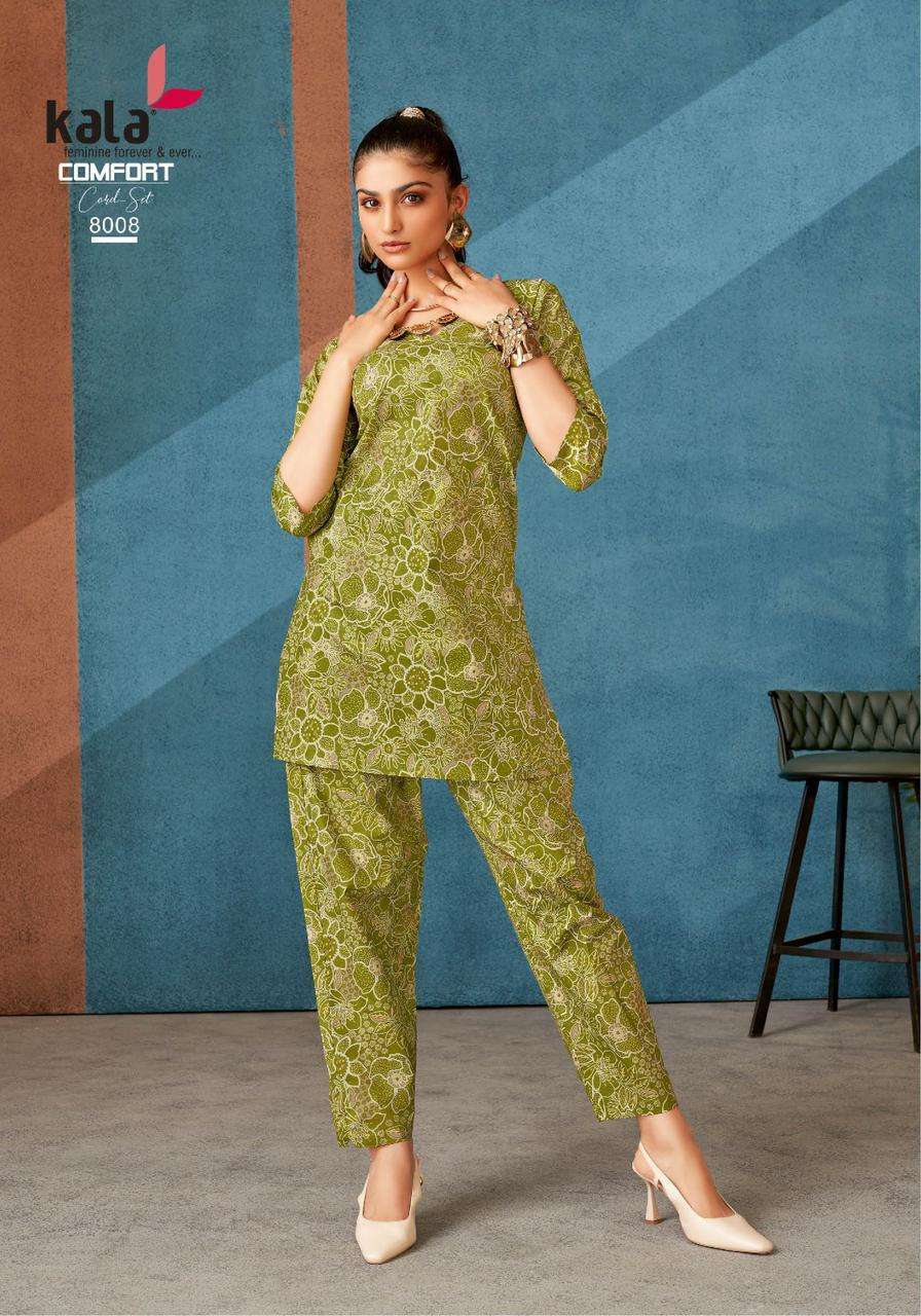 KALA FASHION COMFORT CORD SET VOL 3 COTTON PRINTED CORD SET WHOLESALER 