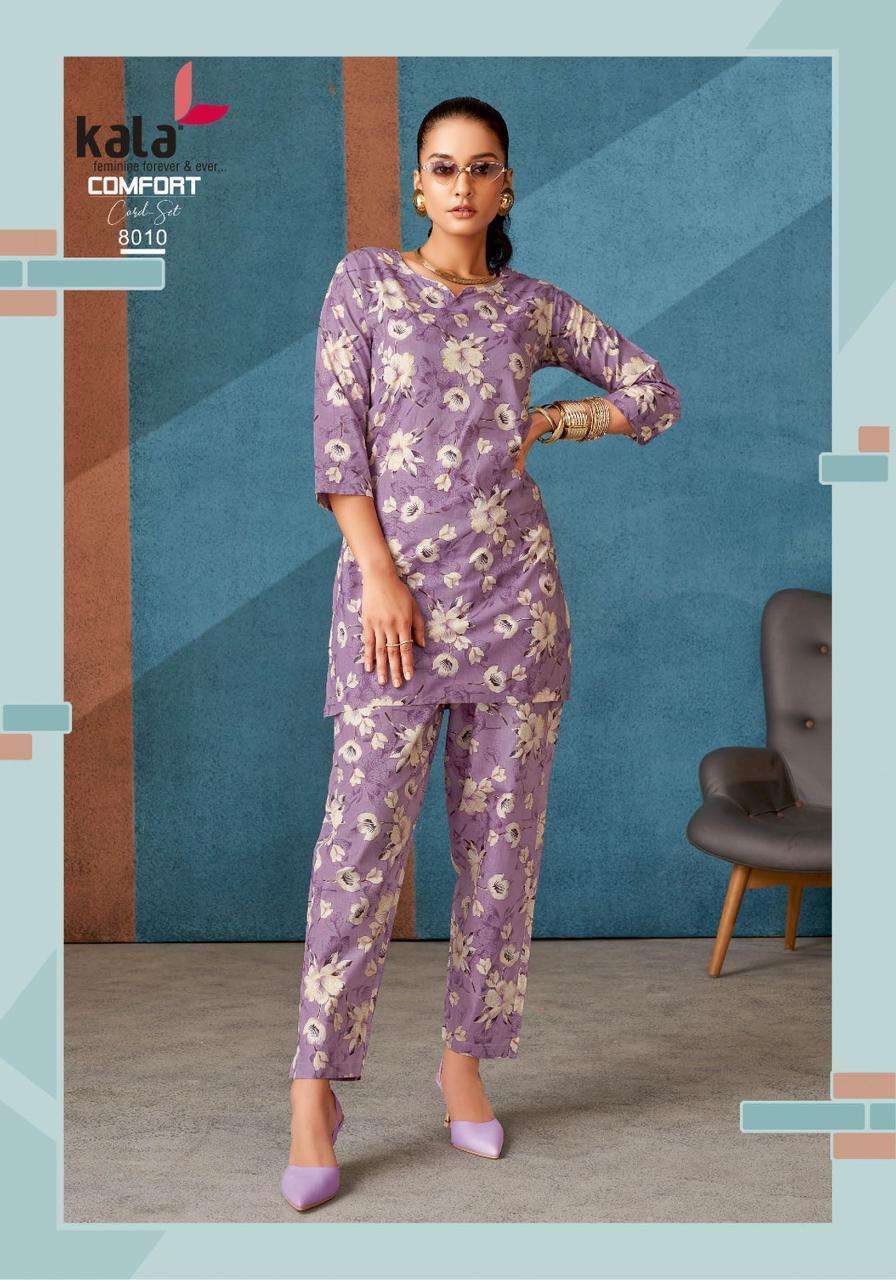 KALA FASHION COMFORT CORD SET VOL 3 COTTON PRINTED CORD SET WHOLESALER 