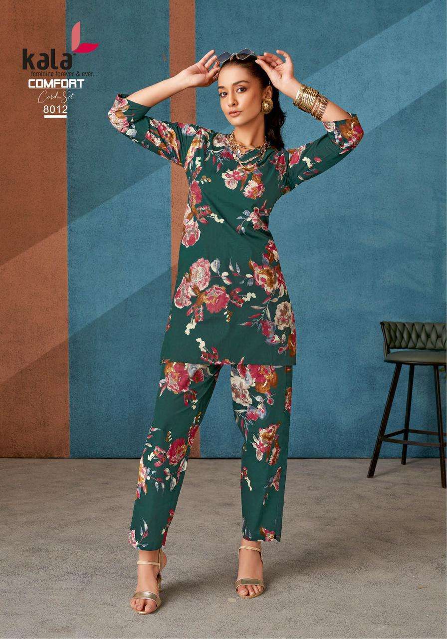 KALA FASHION COMFORT CORD SET VOL 3 COTTON PRINTED CORD SET WHOLESALER 