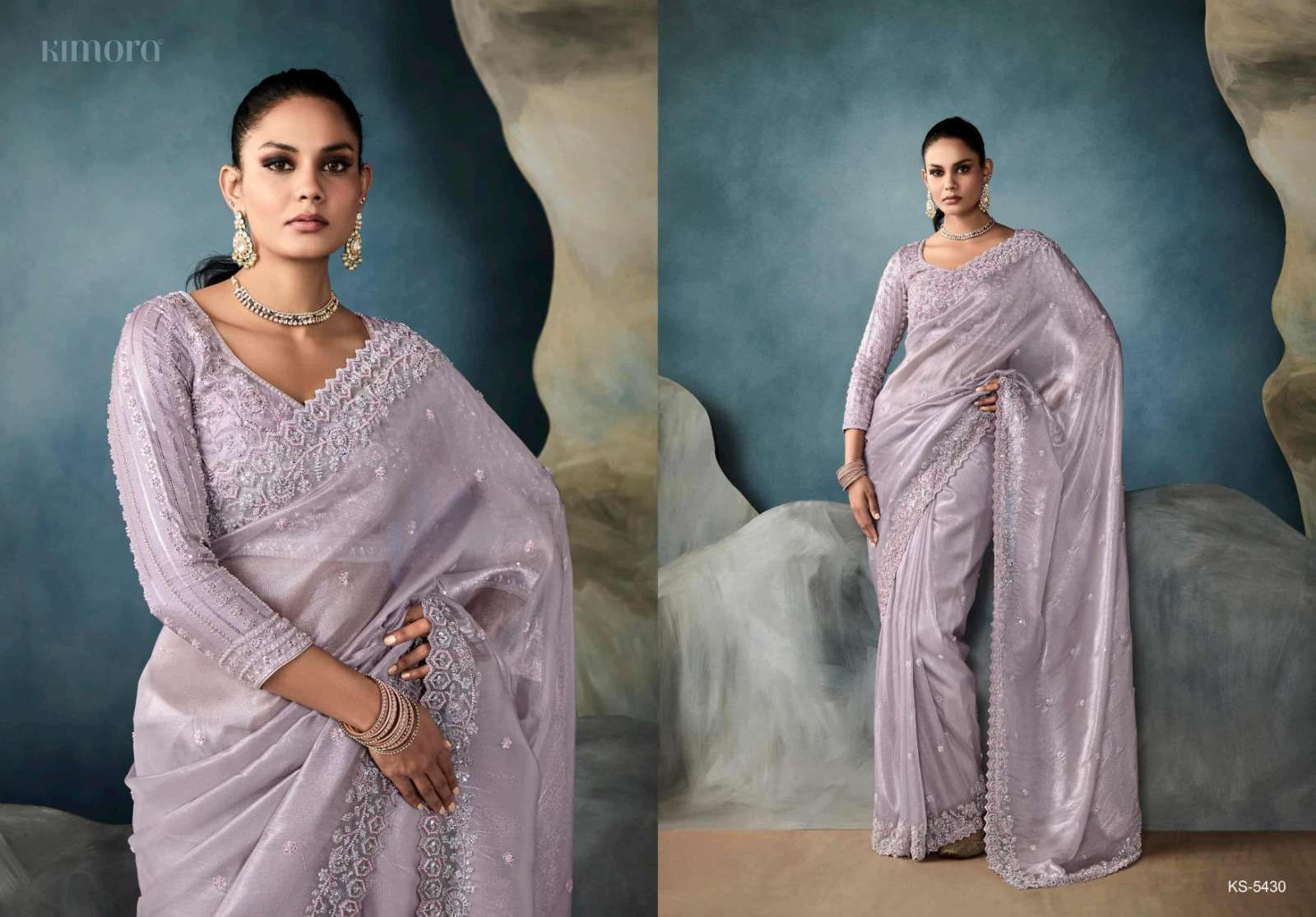 KIMORA ICONIC 5421 TO 5431 FANCY PARTYWEAR SAREE CATALOG BEST RATE DEALER 