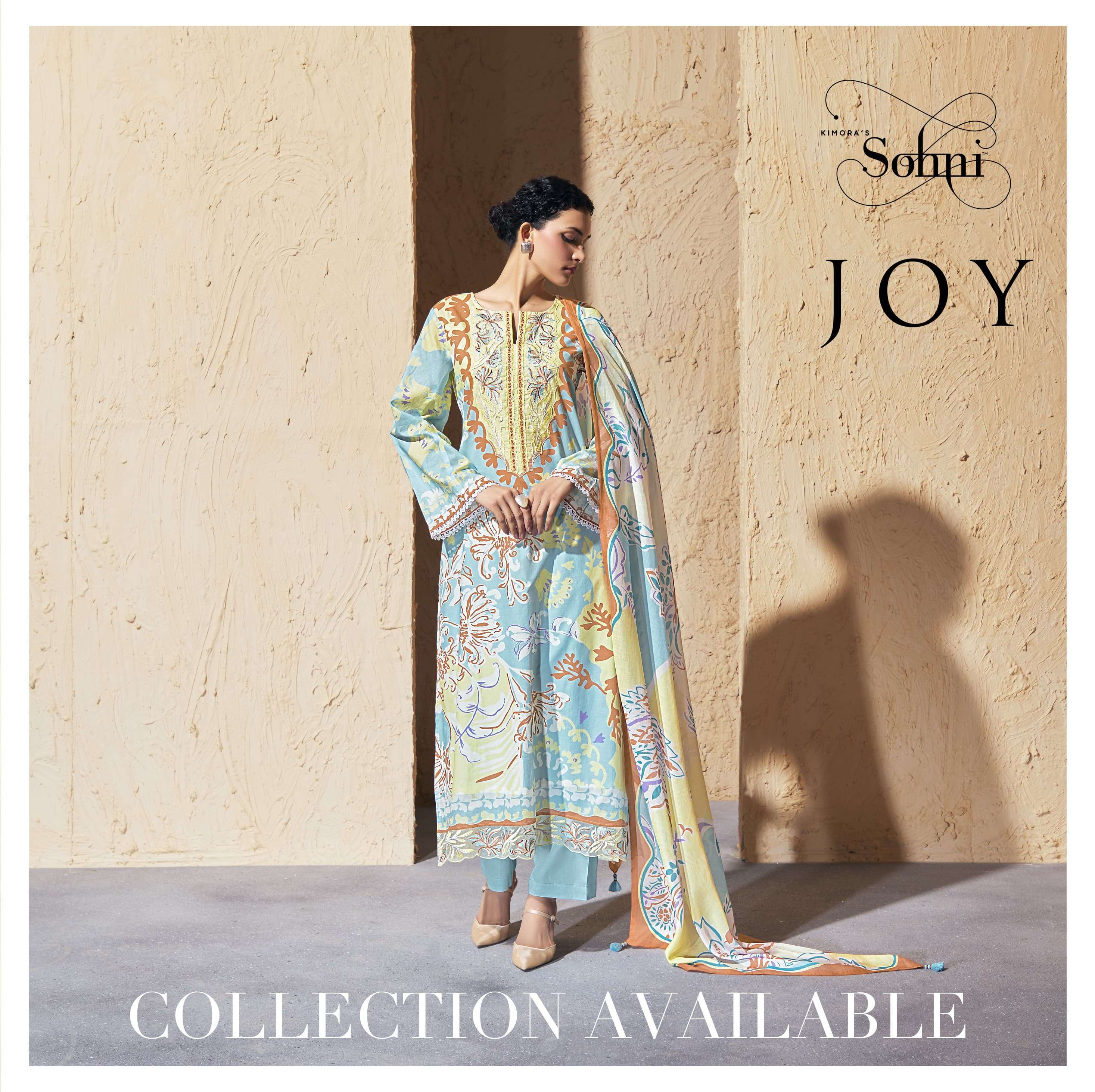 KIMORA SOHNI JOY FANCY LADIES COTTON SUIT CATALOG SUPPLIER 