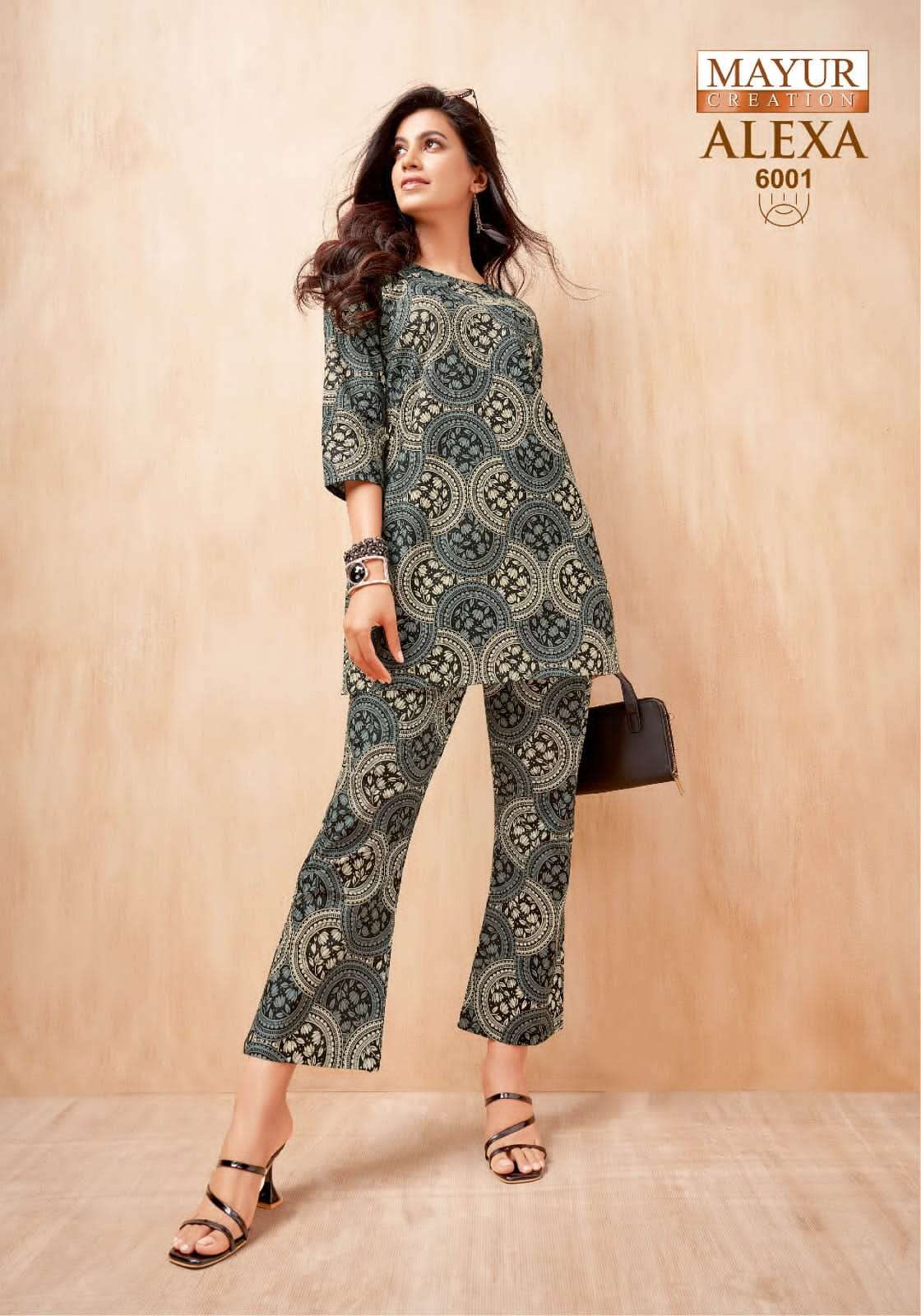 MAYUR CREATION ALEXA VOL 6 CORD SET SUPPLIER BEST RATE 