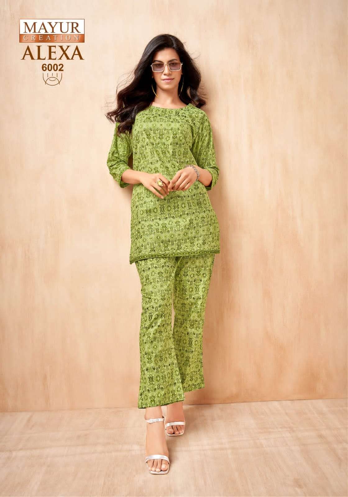 MAYUR CREATION ALEXA VOL 6 CORD SET SUPPLIER BEST RATE 