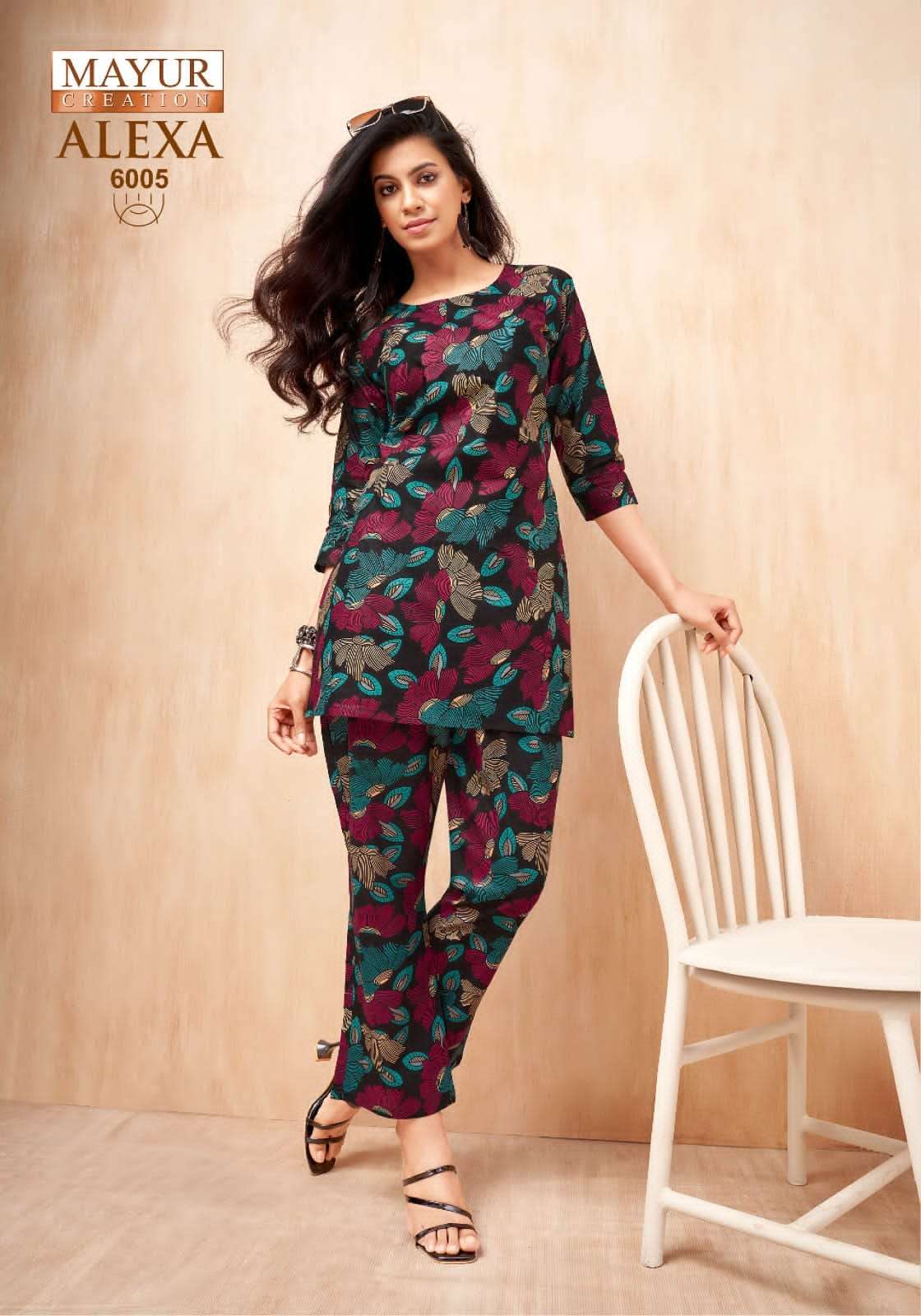 MAYUR CREATION ALEXA VOL 6 CORD SET SUPPLIER BEST RATE 