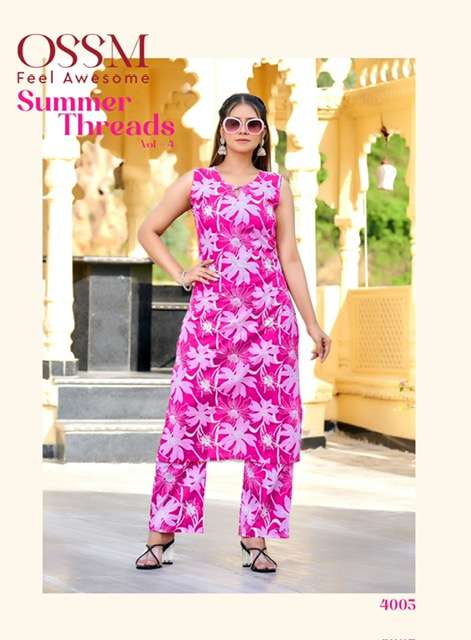 OSSM SUMMER THREADS VOL 4 FANCY PRINTED CORD SET WHOLESALER 2025