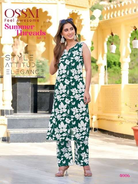 OSSM SUMMER THREADS VOL 4 FANCY PRINTED CORD SET WHOLESALER 2025