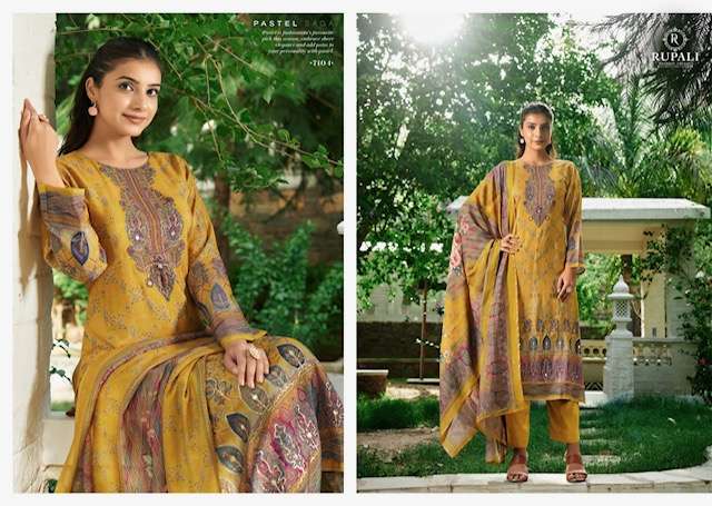 RUPALI FASHION FLOROUS PURE VISCOSE MUSLIN CATALOG WHOLESALER 