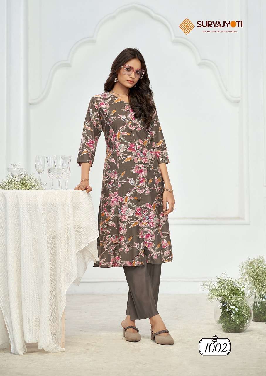 SURYAJYOTI NIMISHA VOL 1 READYMADE CORD SET WHOLESALER 2025
