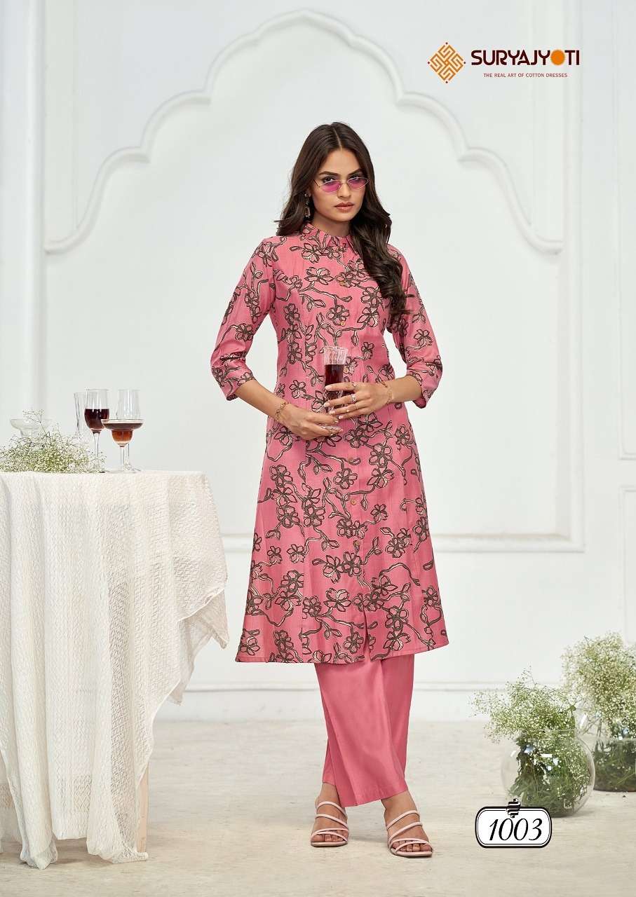SURYAJYOTI NIMISHA VOL 1 READYMADE CORD SET WHOLESALER 2025