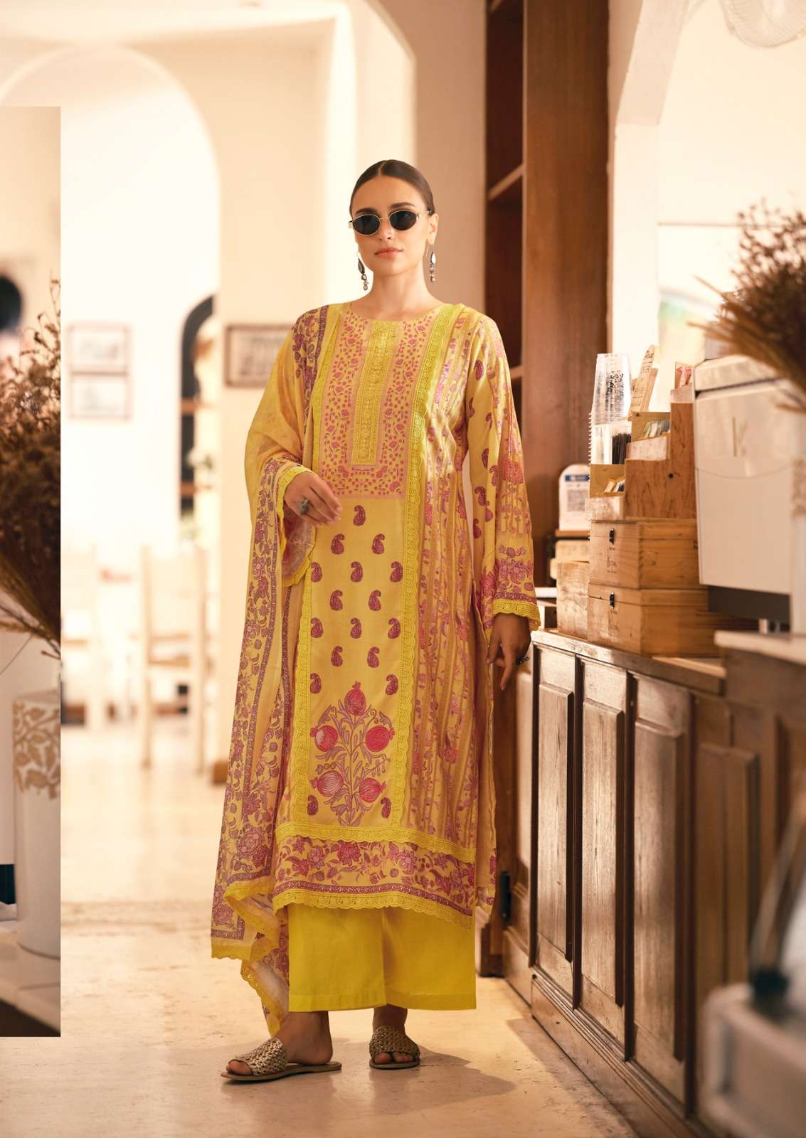 THE HERMITAGE SHOP BAGH EDITION 3 LAWN SUIT WHOLESALER 