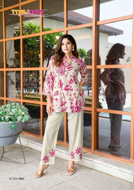 TIPS AND TOPS SUMMER BEAUTY VOL 2  RAYON CORD SET EXPORTER 2025