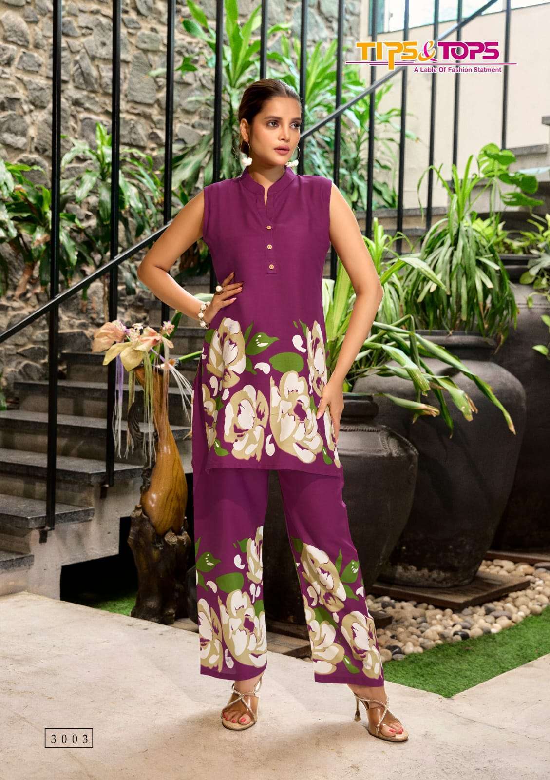 TIPS AND TOPS SUMMER BEAUTY VOL 3 RAYON CORD SET EXPORTER 2025
