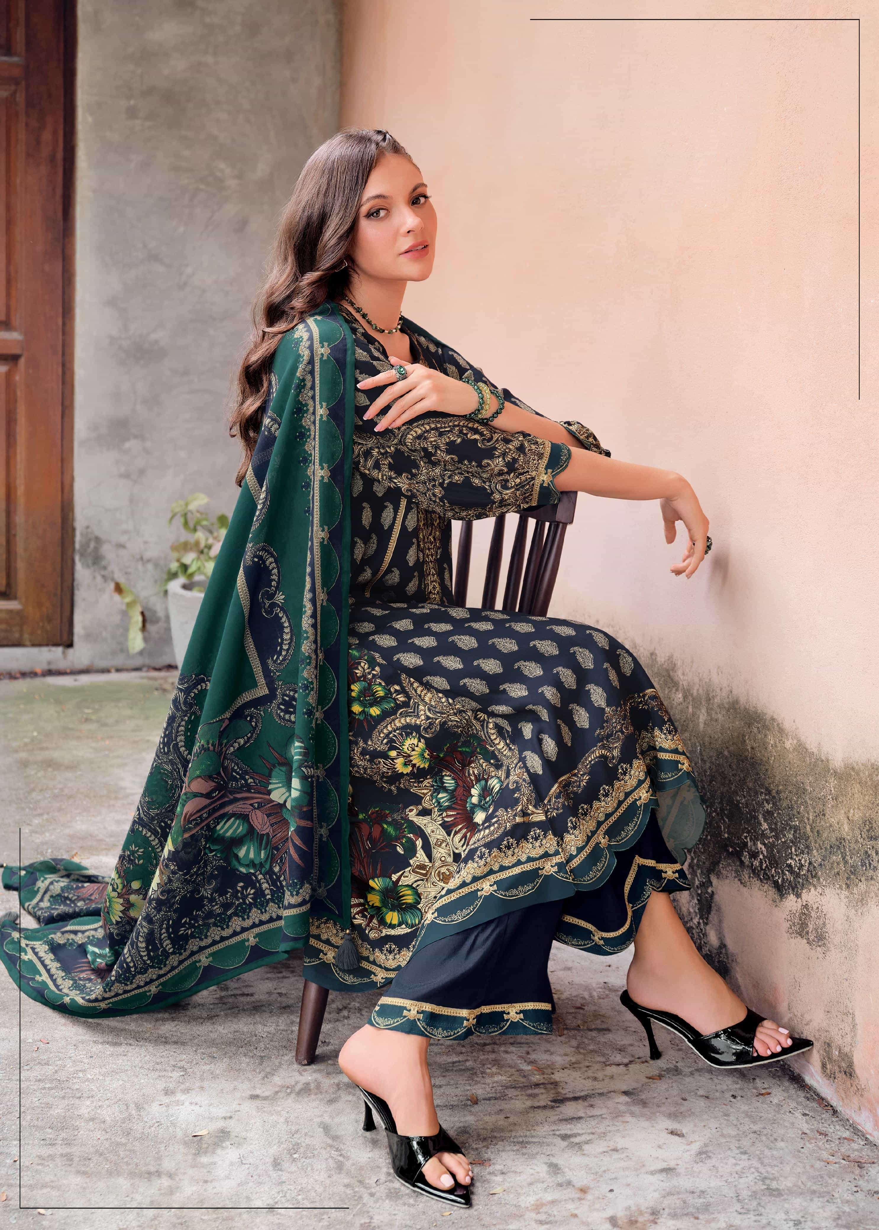 VARSHA IRAAYA MODEL COTTON SUIT CATALOGUE BEST RATE 