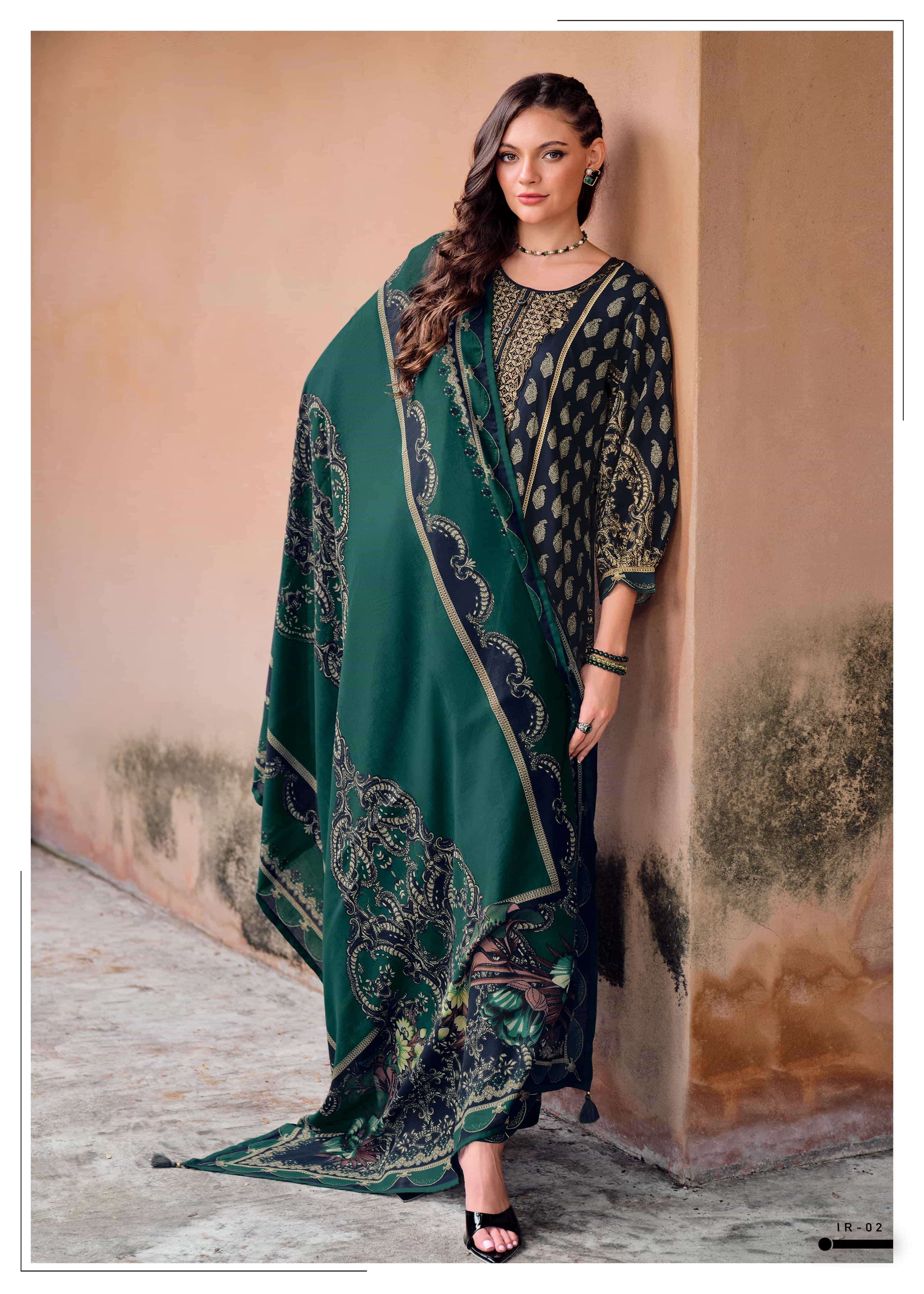 VARSHA IRAAYA MODEL COTTON SUIT CATALOGUE BEST RATE 