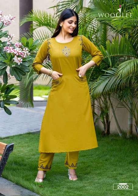 WOOGLEE MALVIKA PURE COTTON KURTI CATALOGUE WHOLESALE PRICE 