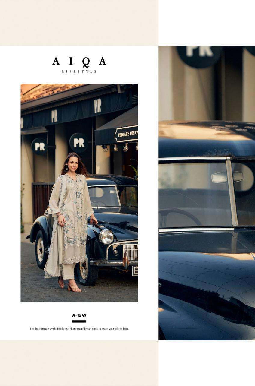 AIQA WES PURE BEMBERG MUSLIN SILK LATEST SUIT CATALOG EXPORTER 2025