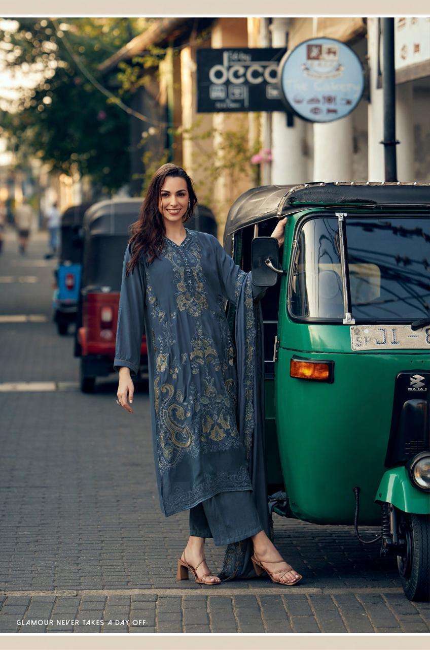 AIQA WES PURE BEMBERG MUSLIN SILK LATEST SUIT CATALOG EXPORTER 2025