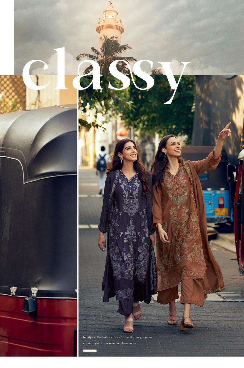 AIQA WES PURE BEMBERG MUSLIN SILK LATEST SUIT CATALOG EXPORTER 2025