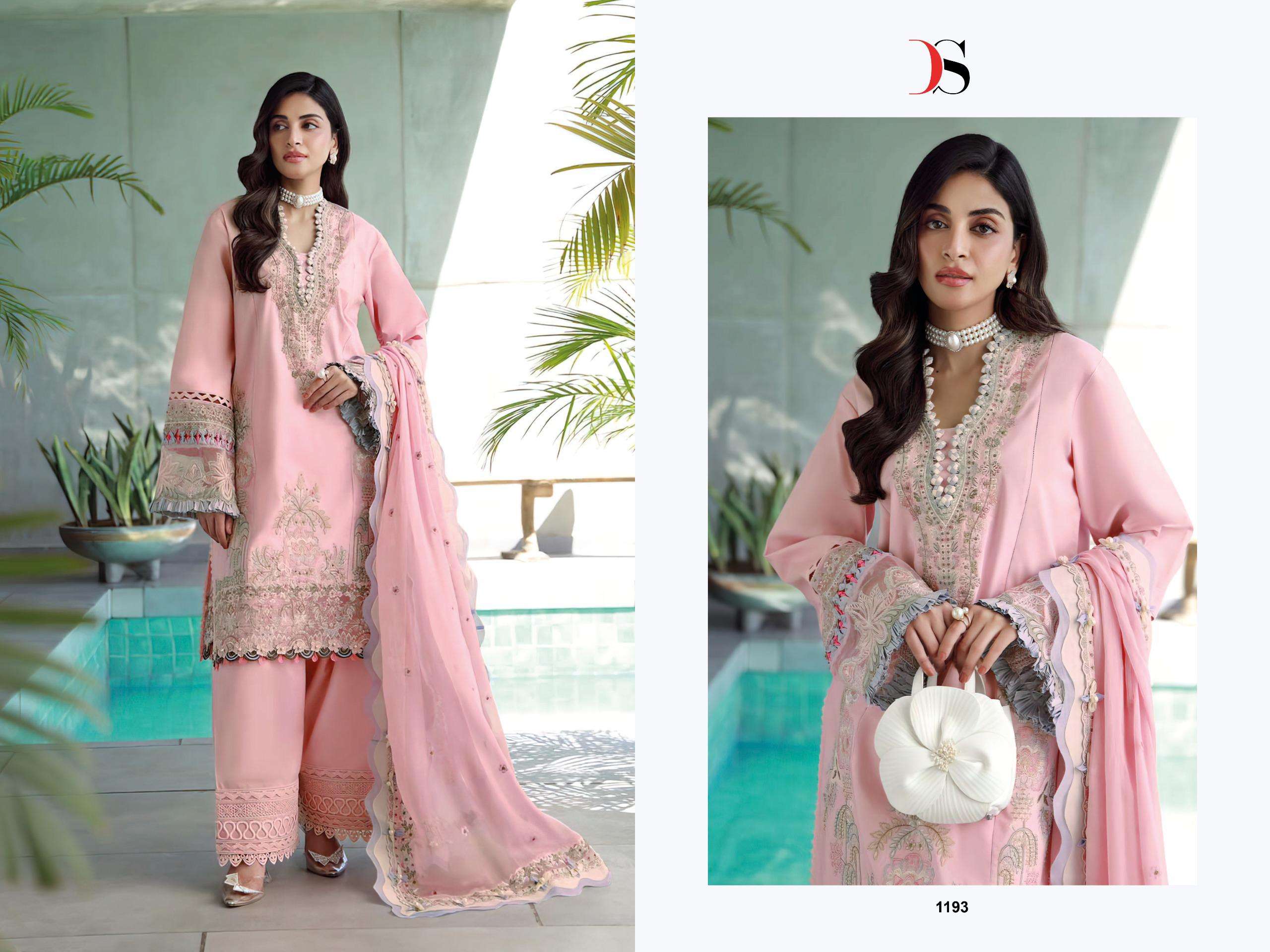 DEEPSY SUIT ELAN LAWN 25 3 PAKISTANI SUIT CATALOGUE WHOLESALER 