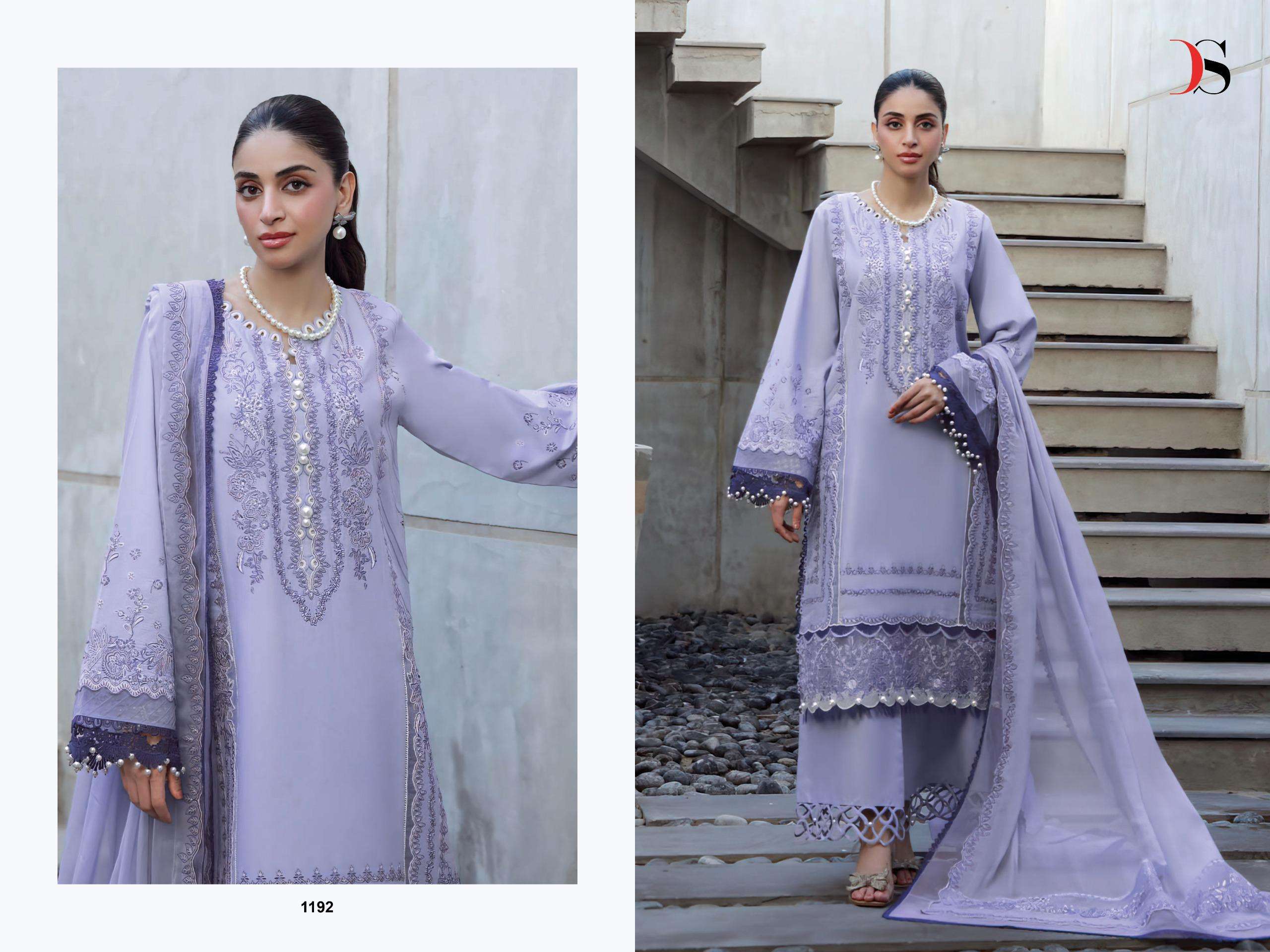 DEEPSY SUIT ELAN LAWN 25 3 PAKISTANI SUIT CATALOGUE WHOLESALER 
