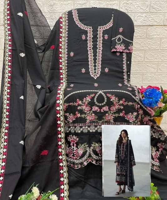 DEEPSY SUIT ELAN LAWN 25 3 PAKISTANI SUIT CATALOGUE WHOLESALER 