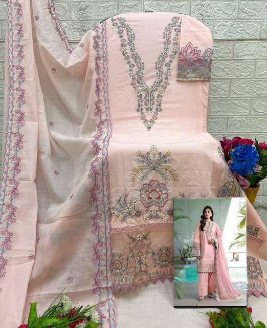 DEEPSY SUIT ELAN LAWN 25 3 PAKISTANI SUIT CATALOGUE WHOLESALER 