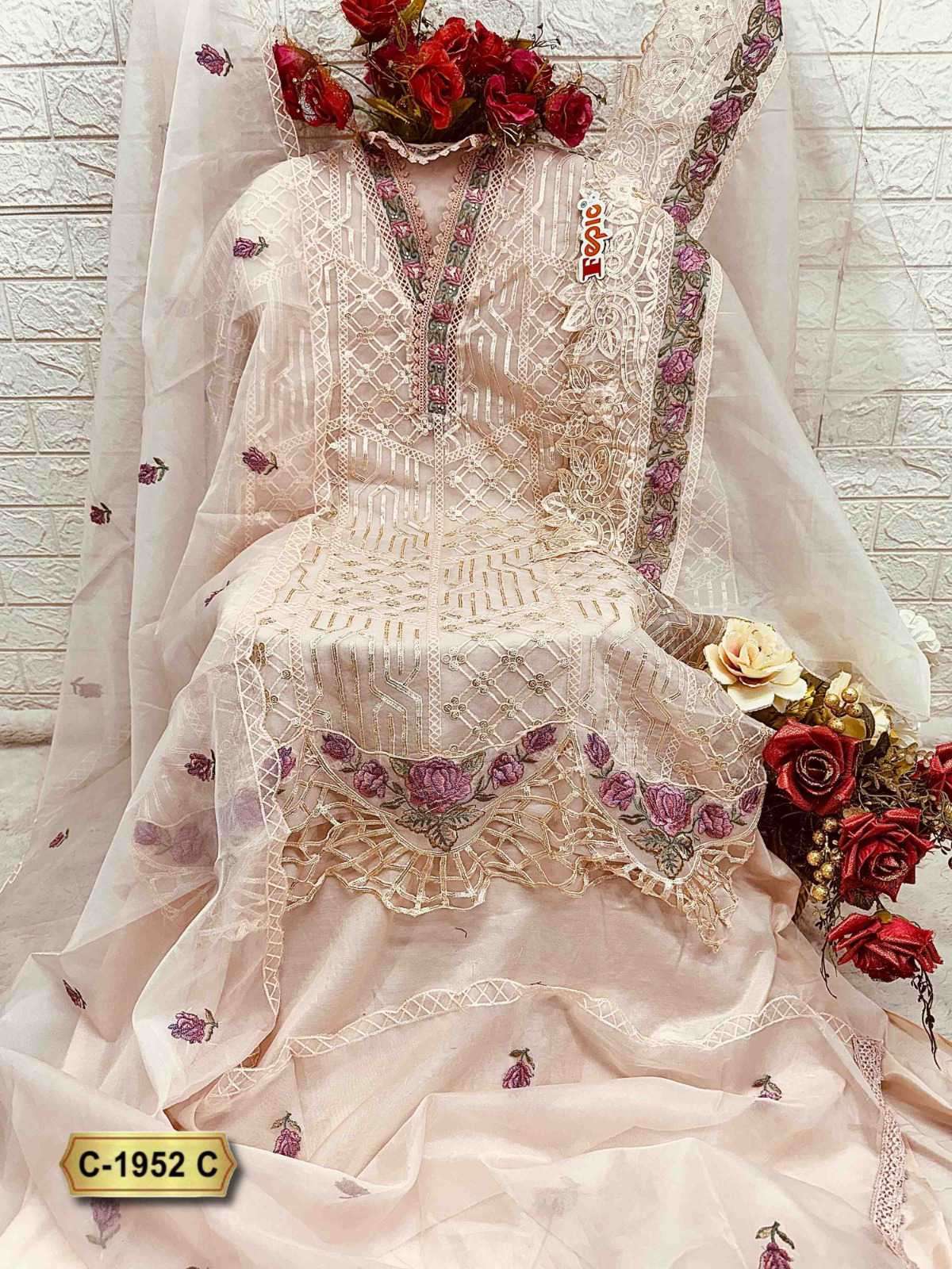 FEPIC C 1952 COLORS PAKISTANI SUIT SALWER SUIT COLLECTION BEST RATE 