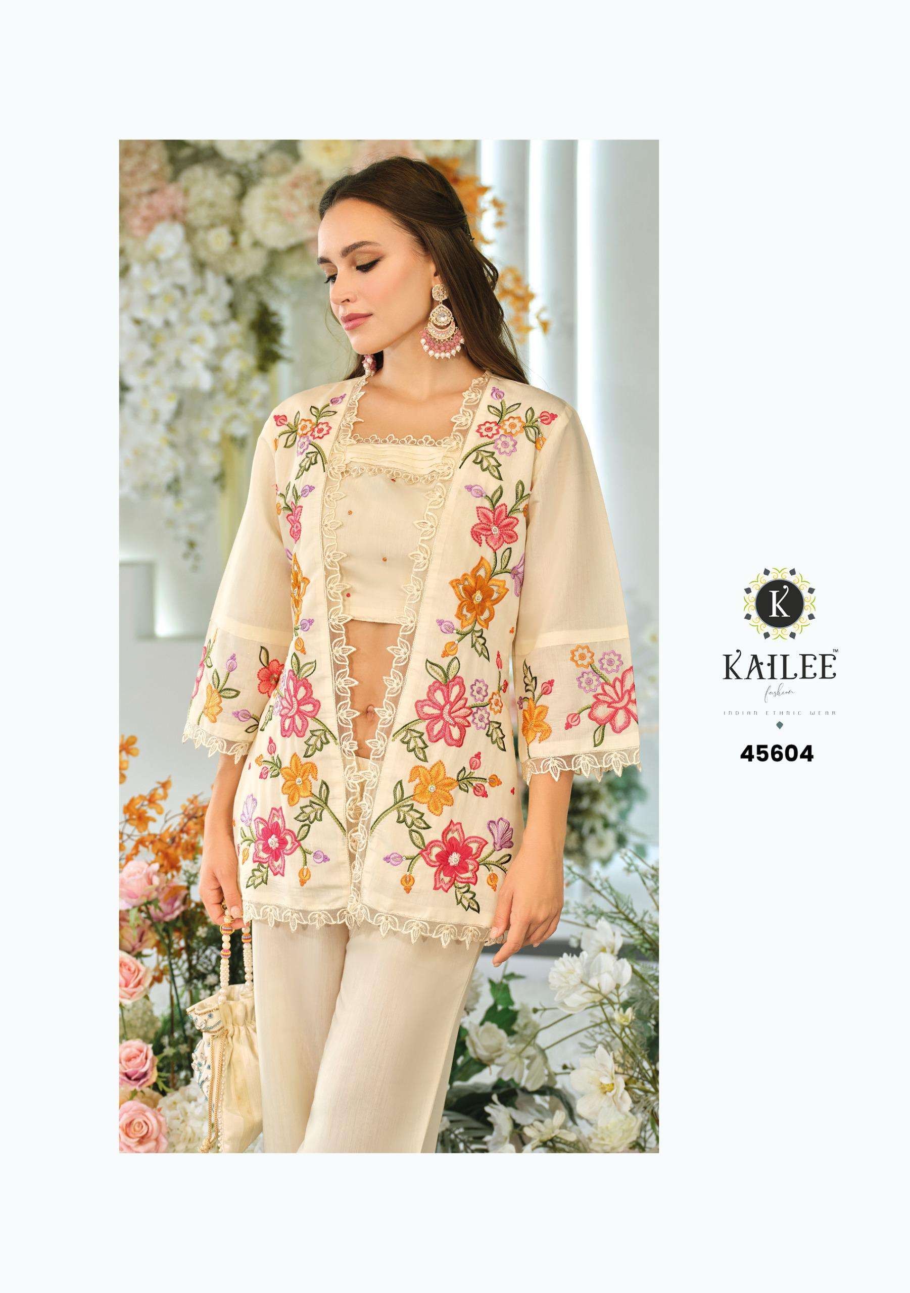 KAILEE FASHION BLOOM VOL 2 PURE VISCOSE CORD SET COLLECTION WHOLESALER 2025
