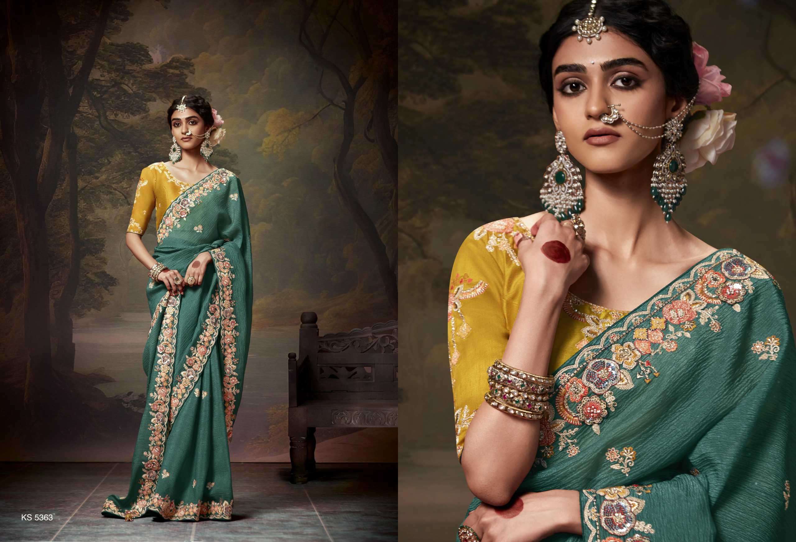 KIMORA NAVELI 5361 TO 5371 FANCY SAREE CATALOGUE WHOLESALE PRICE 