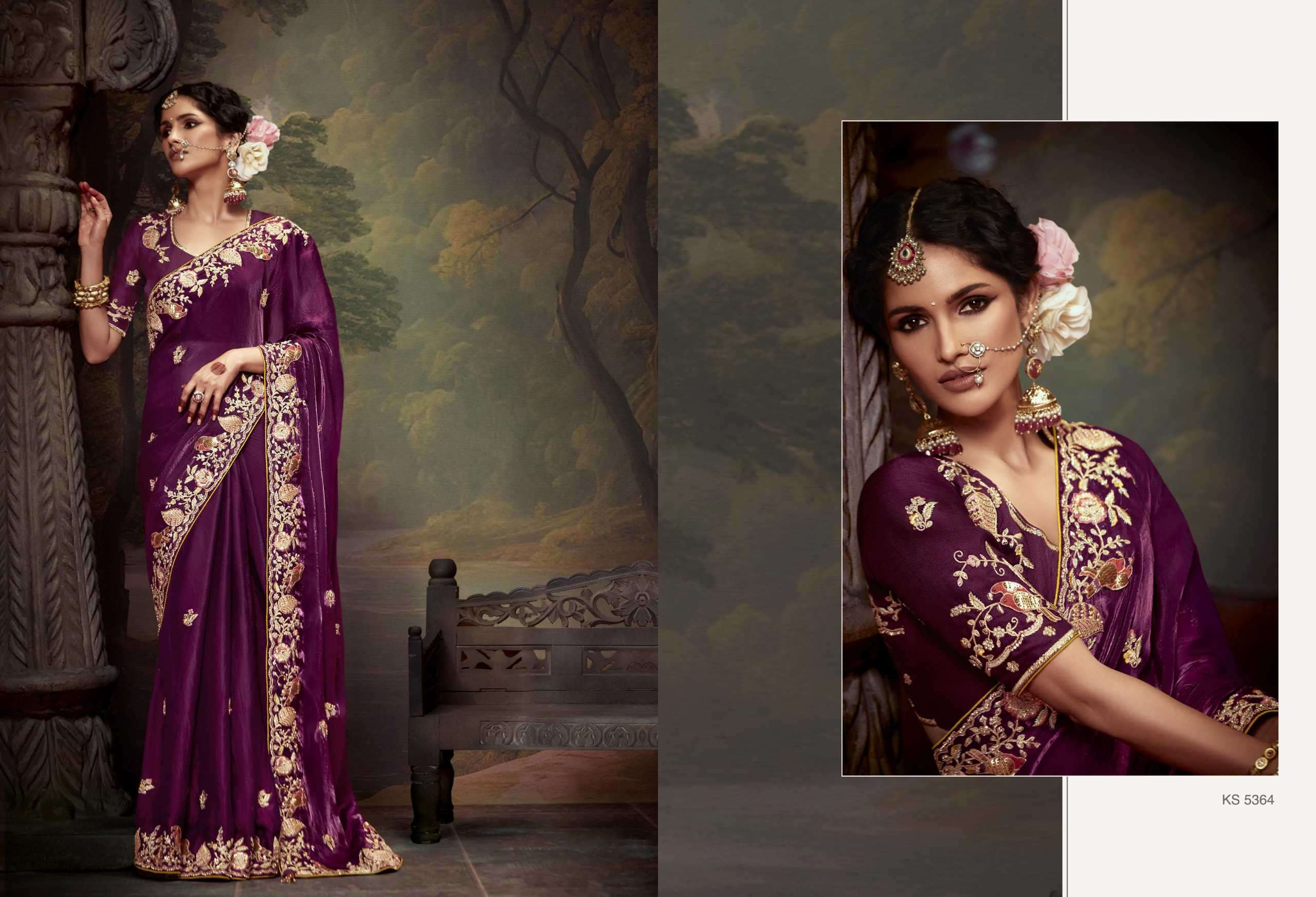KIMORA NAVELI 5361 TO 5371 FANCY SAREE CATALOGUE WHOLESALE PRICE 