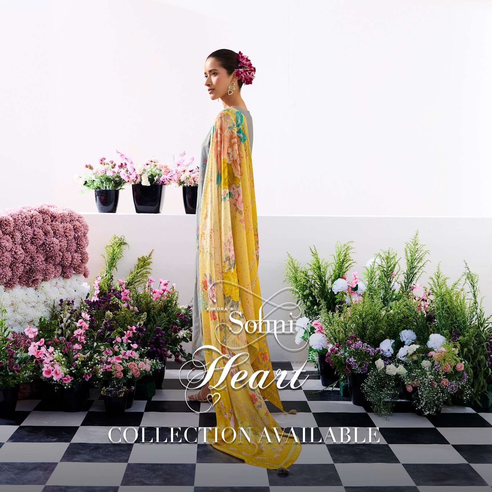 KIMORA SOHNI HEART FANCY MUSLIN LADIES SUIT CATALOGUE 2025
