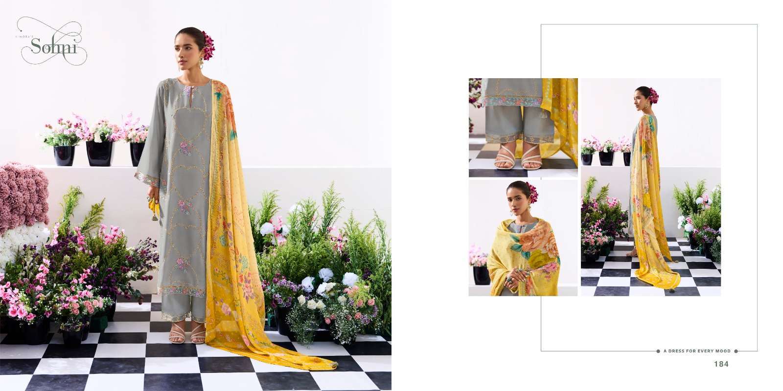 KIMORA SOHNI HEART FANCY MUSLIN LADIES SUIT CATALOGUE 2025