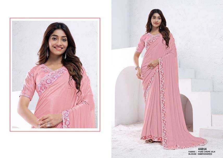 MAHOTSAV NORITA SWARAA 44001 TO 44017 SILK SAREE EXPORTER NOR