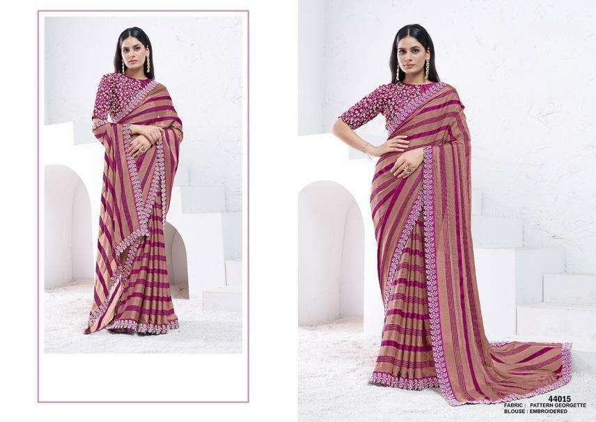 MAHOTSAV NORITA SWARAA 44001 TO 44017 SILK SAREE EXPORTER NOR
