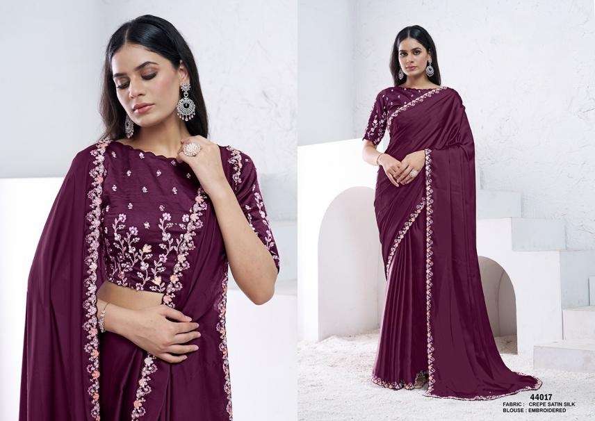MAHOTSAV NORITA SWARAA 44001 TO 44017 SILK SAREE EXPORTER NOR