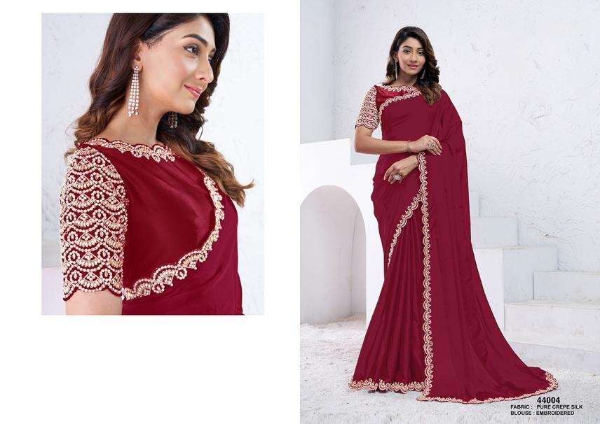 MAHOTSAV NORITA SWARAA 44001 TO 44017 SILK SAREE EXPORTER NOR