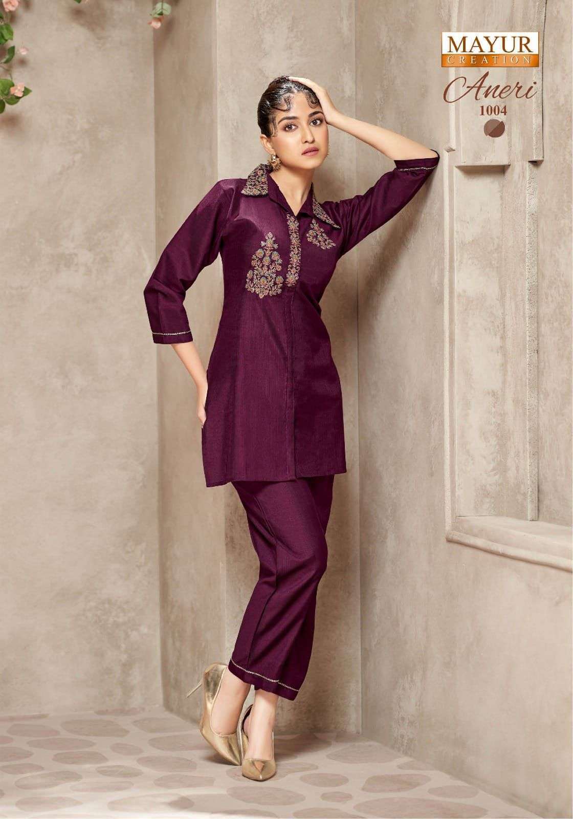 MAYUR CREATION ANERI VOL 1 FANCY SILK CORD SET SUPPLIER 2025