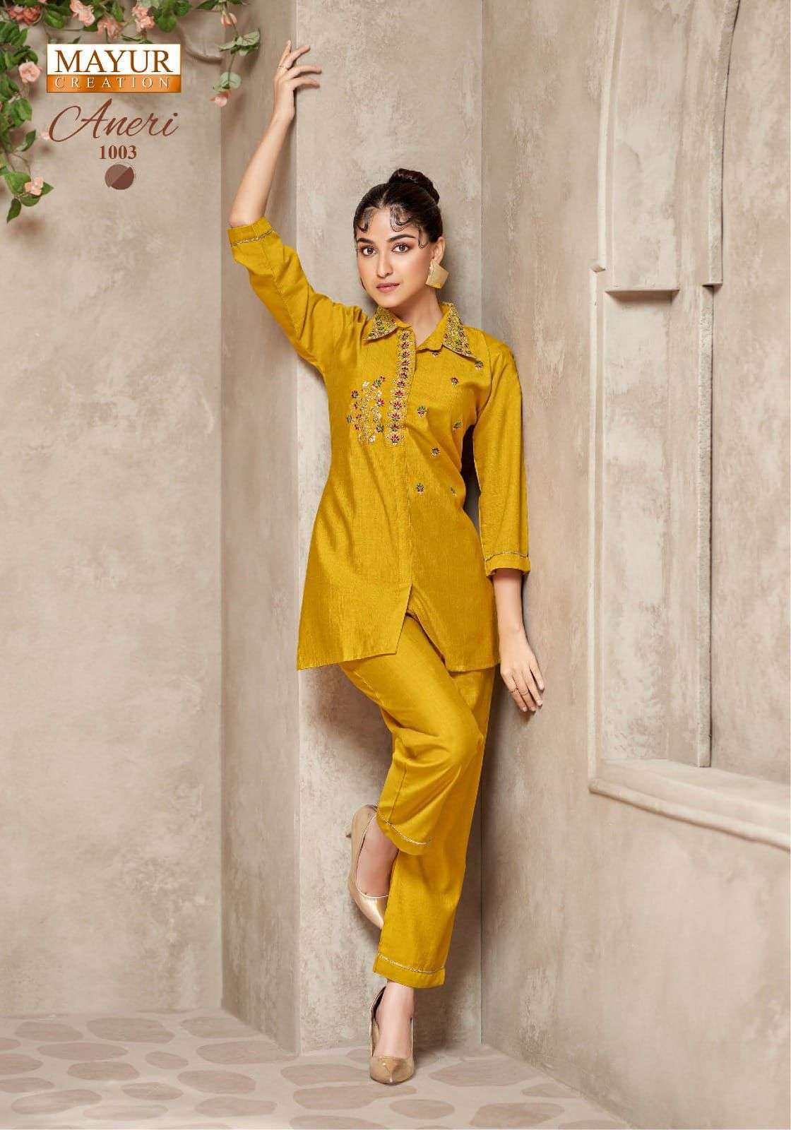 MAYUR CREATION ANERI VOL 1 FANCY SILK CORD SET SUPPLIER 2025