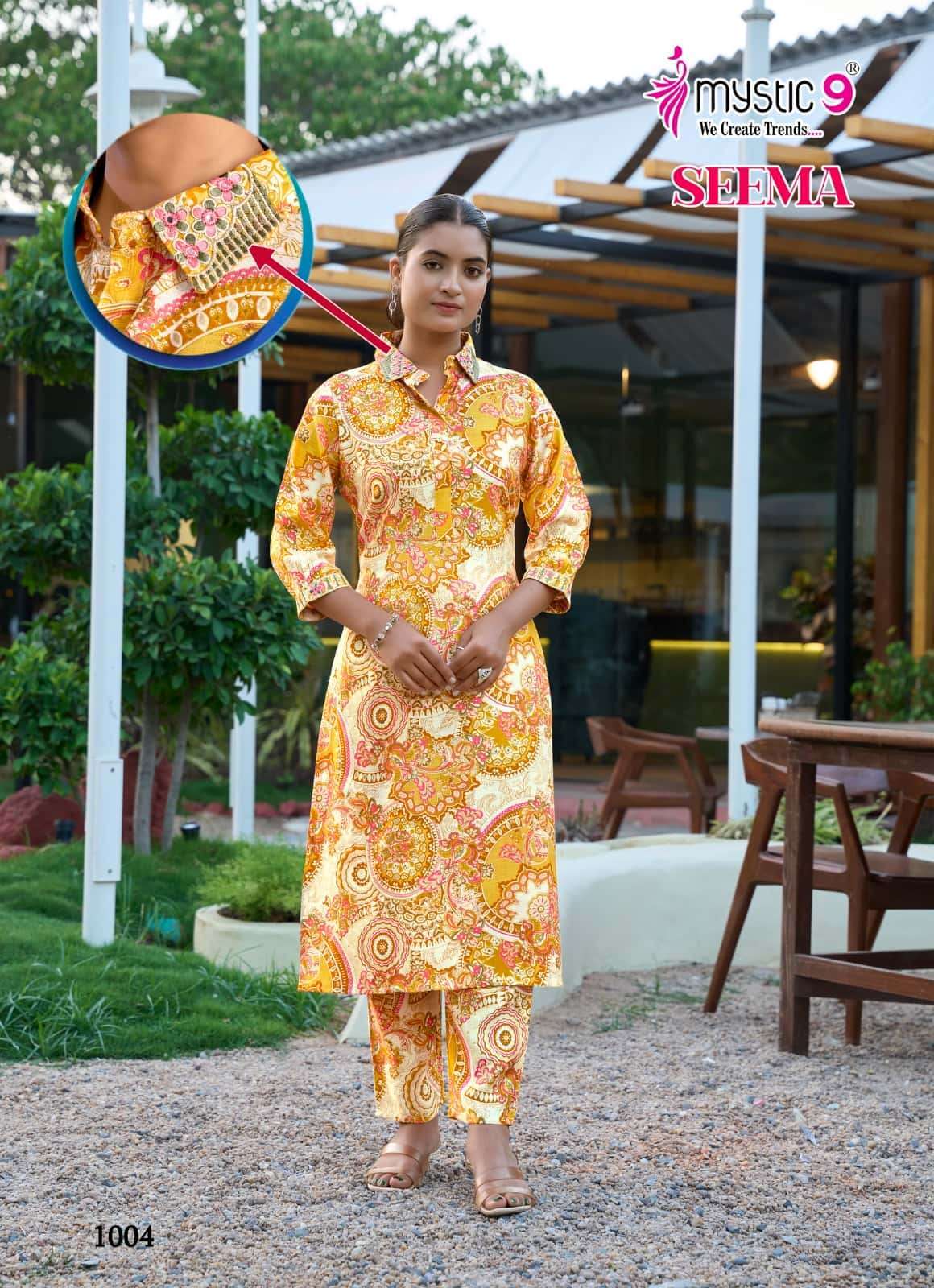 MYSTIC 9 SEEMA VOL 1 PREMIUM DESIGNER LONG WEAR CORD SET COLLECTION WHOLESALER 2025