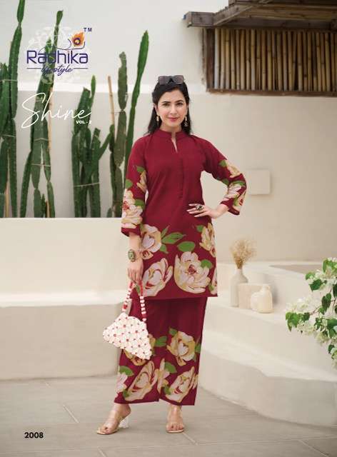 RADHIKA LIFESTYLE SHINE VOL 2 PURE COTTON CORD SET WHOLESALER 