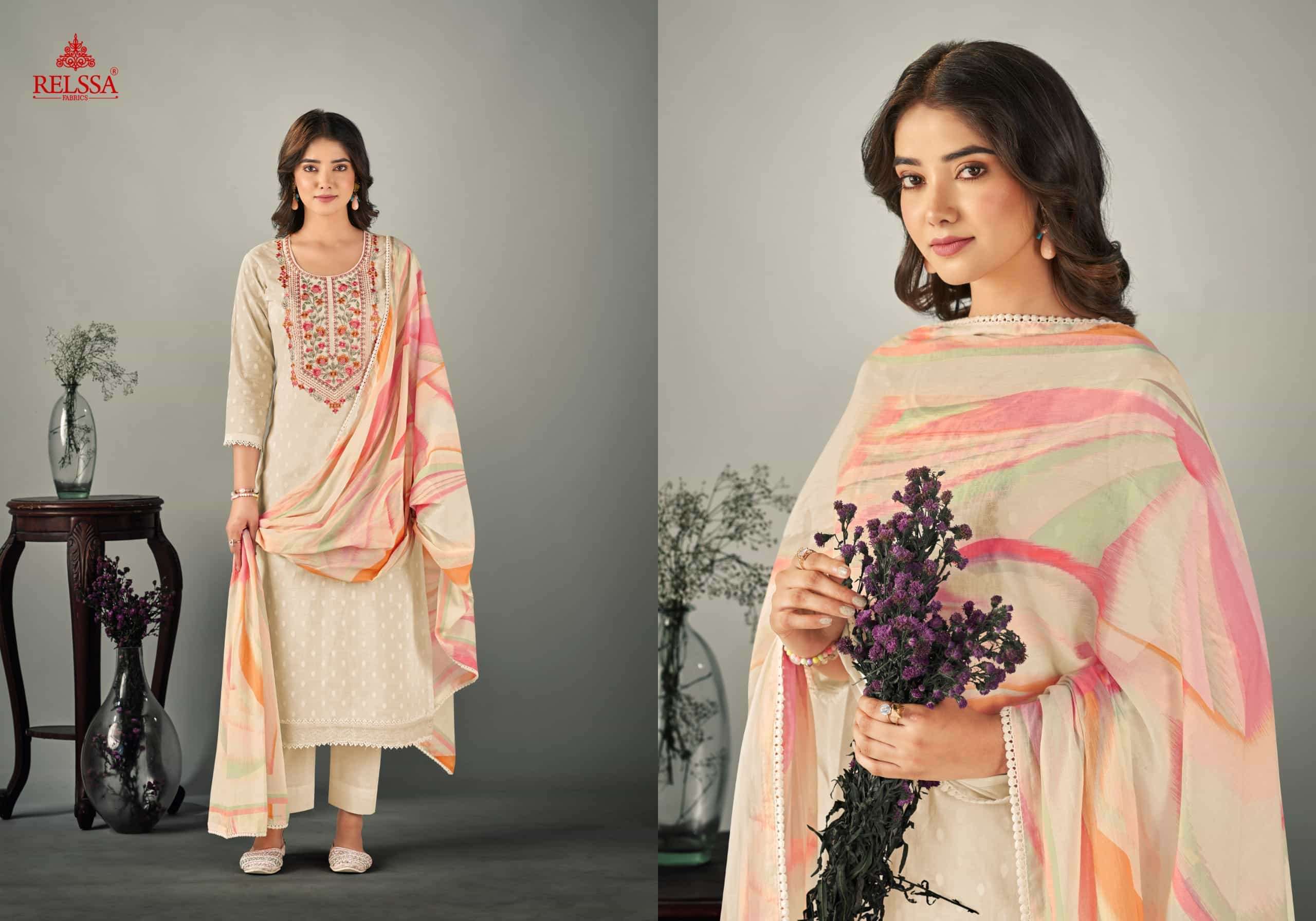 RELSSA SHALIN VOL 4 COTTON DRESS CATALOGUE WHOLESALER 