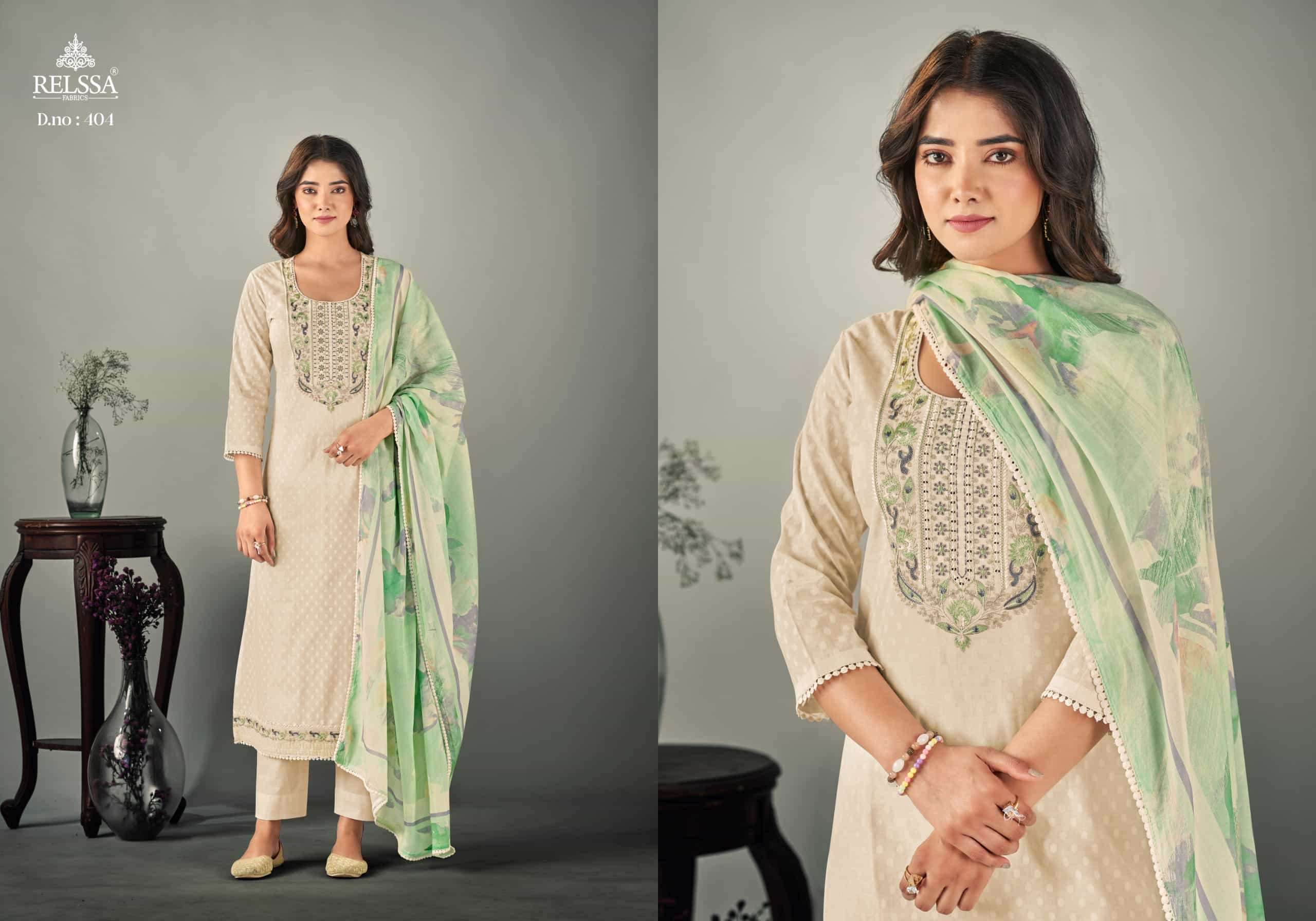 RELSSA SHALIN VOL 4 COTTON DRESS CATALOGUE WHOLESALER 