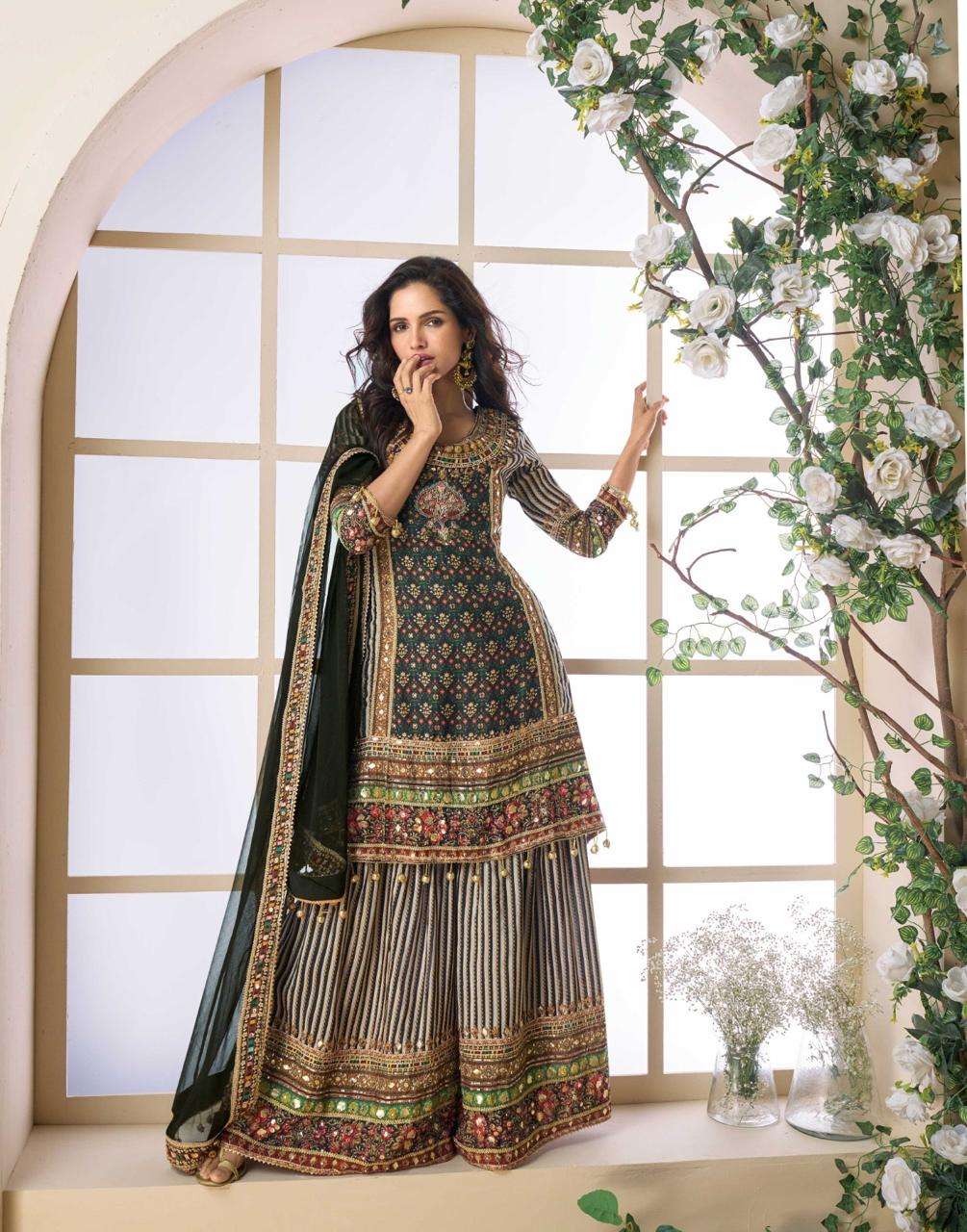 SAYURI DESIGNER PAKEEZA HAND WORK SUIT CATALOG SUPPLIER 2025