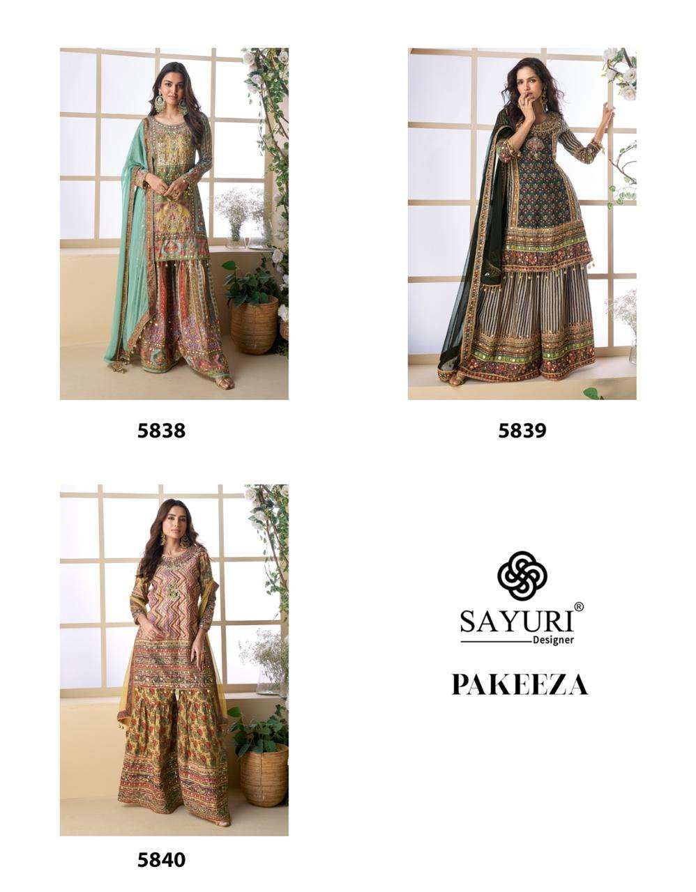 SAYURI DESIGNER PAKEEZA HAND WORK SUIT CATALOG SUPPLIER 2025