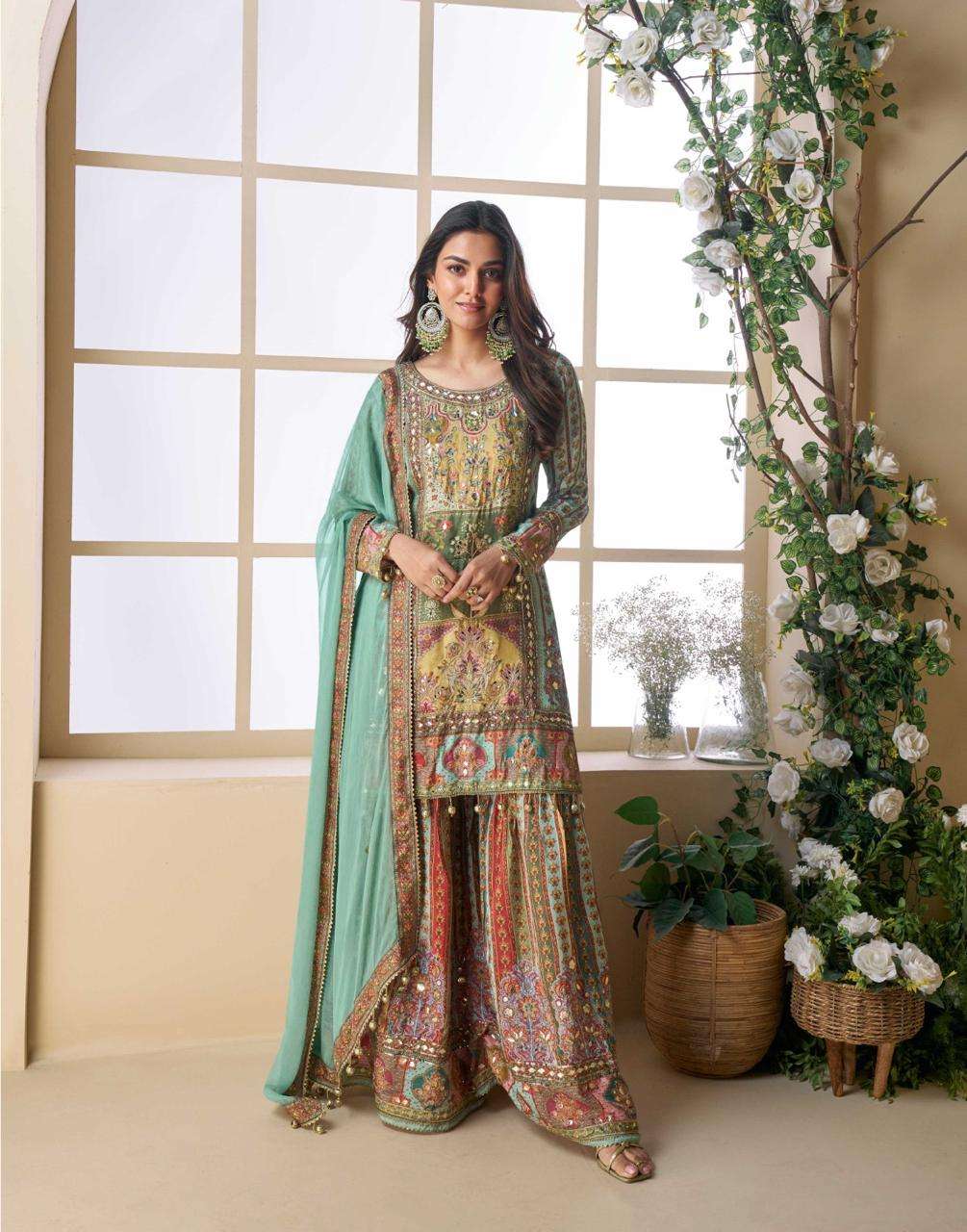 SAYURI DESIGNER PAKEEZA HAND WORK SUIT CATALOG SUPPLIER 2025